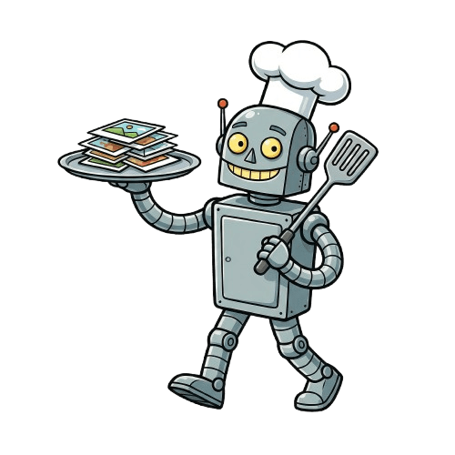 Mr. Sauce chef presenting listing output